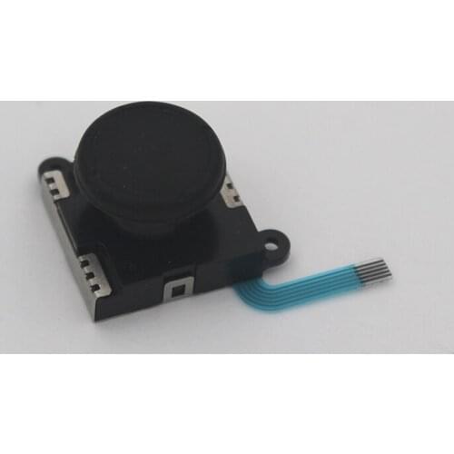 50pcs Black 3D Analog Joysticks Thumbstick replacement for Nintend Switch for NS Joy-Con Controller stick Repair