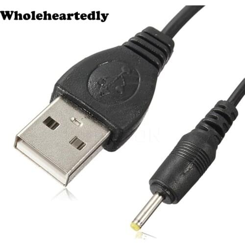 Promotion !! New 75CM 2.5mm 5V 2A USB AC to DC Power Supply Cable Power Charging Cable Cord 2.5mm Tablet Charger Jack