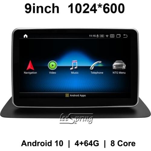 9 inch Car Multimedia player for Mercedes Benz GL ML ML350 W166 X166 2012-2015 Android 10.0 GPS Navigation