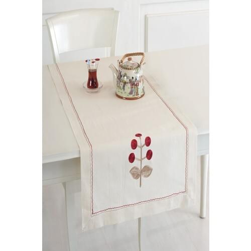 Ödel Home Buldan Keteni Embroidered Runner