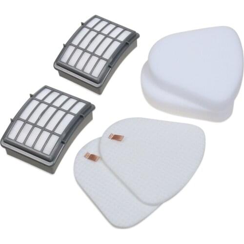 2pcs Hepa Filter + 2 Felt Filter + 2 Foam Kit for Shark Navigator Lift-Far nv350 Nv351 Nv352 Nv355 Nv357 Vacuum Cleaner Parts