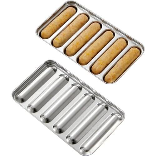 304 stainless steel hot dog mold stainless steel DIY sausage mold baby food mold baking mold kitchen tool accessories