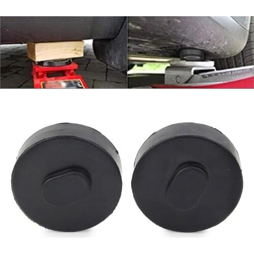 2Pcs Black Car Jack Pad Polyurethane for Porsche 911 964 993 996 997 991 Boxster Cayman