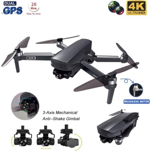 SG908 Gps Drone Professional Aerial 4K HD Dual Camera 3-Axis Gimbal Brushless Motor 1200M RC Distance Foldable Quadcopter Gifts