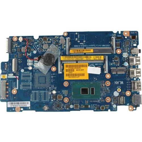 Laptop motherboard For DELL Inspiron 5557 5457 P39F F49F I5-6200U Mainboard CN-042VN5 042VN5 LA-D051P SR2EY