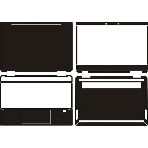 Carbon fiber Laptop Sticker Skin Decal Cover Protector for HP Spectre X360 13-AP0047TU 13-AP0001na 13.3"