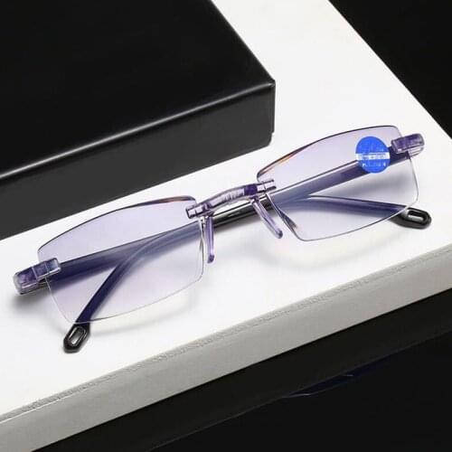 Reading Glasses Anti Blue Light Men Women Presbyopic Fashion Eyeglasses +1.0 To +4.0 For Sight With Diopters