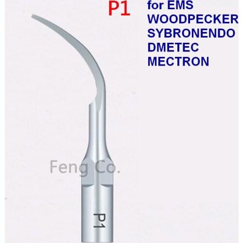 P1 Ultrasonic Scaler Tips Endo Perio Dental Scaling Fit EMS Woodpecker Handpiece Dentistry Instrument