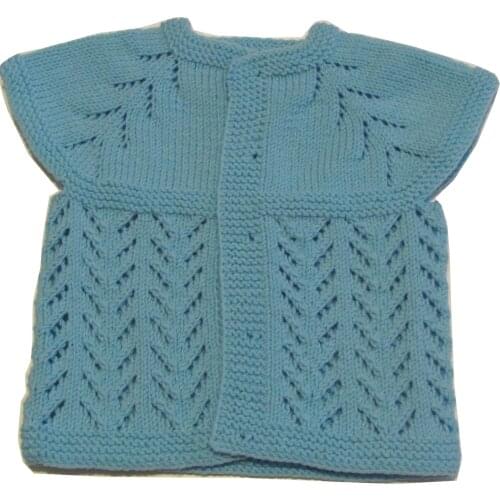 Pafuli Hand Knitted Baby / Children Vest (0-1 years)