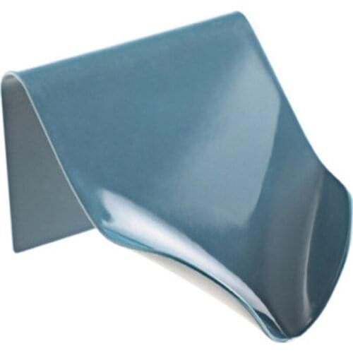 Soap Dishes Soap Travel Bathroom Accessories No-Drilling Wall Mounted Tray Holder Container Creative Self Adhesive