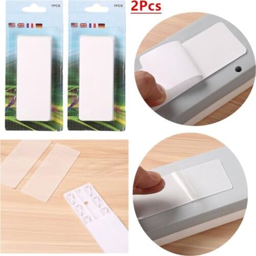 Self Adhesive Power Strip Fixator Reusable Wall Mount Punch Free Cable Fasten Rack Kitchen Bedroom Socket WiFi Router Organizer