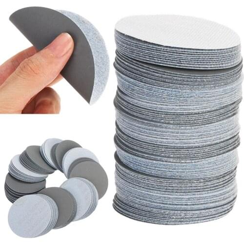 100pcs/set 3inch/75mm 3000Grit Sander Discs Sanding Polishing Pads Sandpaper Set Accessories