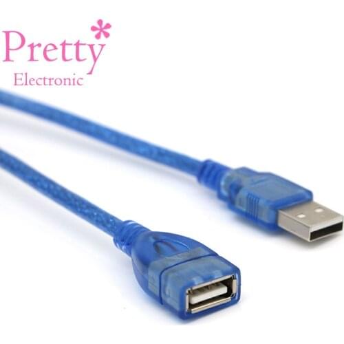 USB Data Cables For PC Keyboard Printer Camera Tablet Mobile Phone Mouse Game Controller USB 2.0 Extender Male To Female