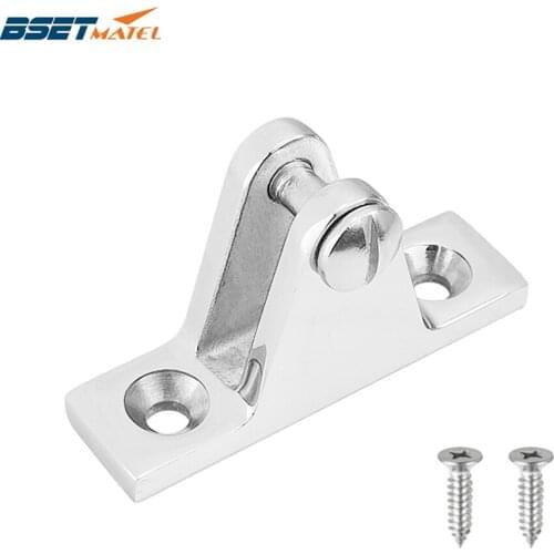 Stainless Steel 316 Boat Bimini Top Fitting Deck Hinge Marine Kayak Canoe Boat Cover Bimini Sprayhood hardware Accessories