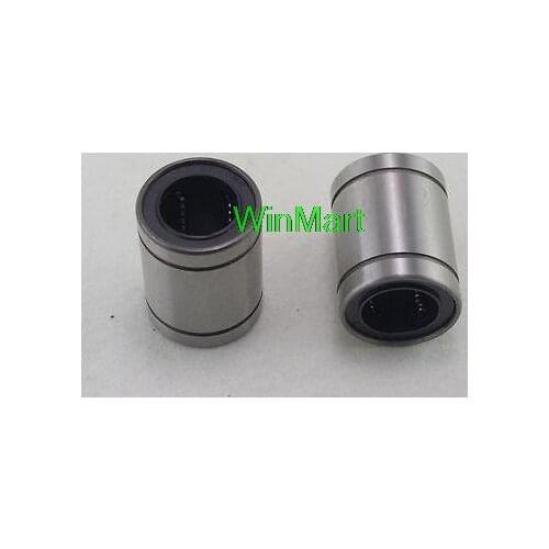 2)LM40UU Standard Type CNC Linear Roller Motion Bushing Ball Bearing 40*60*80mm