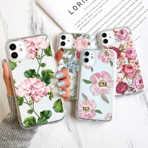 Flora Phone Case For Samsung A71 Cases Silicon Funda Samsung A51 A32 A52 A72 A71 A41 A31 A21S A12 A70 A50 A30s A 71 51 32 Covers