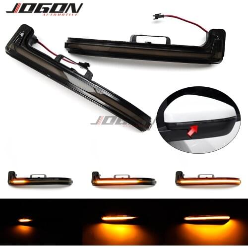 For Peugeot 3008 5008 2017- 2020 For Citroën C5 Aircross 2020 Car LED Dynamic Turn Signal Side Mirror Indicator Blinker Light