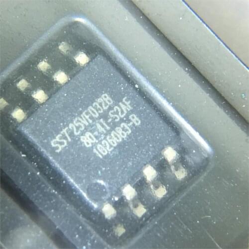 In Stock 100% New&original SSTIC SPI SST25VF032B-80-4I-S2AF 2.7-3.6V 32Mb SOP8-5.2