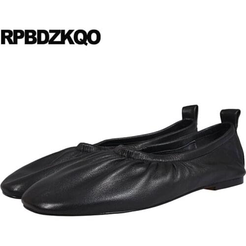 China Mules Round Toe Soft Ballet Flats Women Ladies Slip On Sandals Pink Ballerina Luxury Large Size Shoes Plus White Slippers