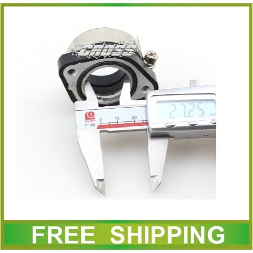 Modified motorcycle carburetor intake pipe OKO KOSO PE28 VM24 32MM 34mm inlet manifold connecting pipe accessories free shipping