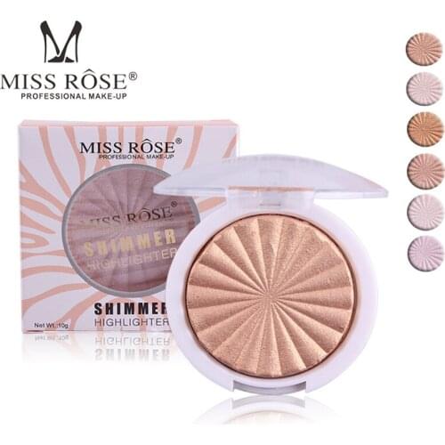 Monochromatic three-dimensional pearlescent facial brightening muscle toning powder durable powder