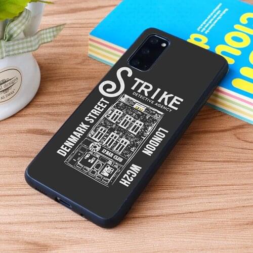 For Samsung Galaxy Cormoran Strike Soft TPU border Samsung Galaxy Case