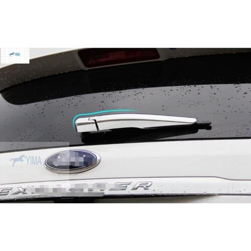 New Style ! ABS / Rear Window Wiper Cover Trim Garnish For Ford Explorer 2012 - 2017