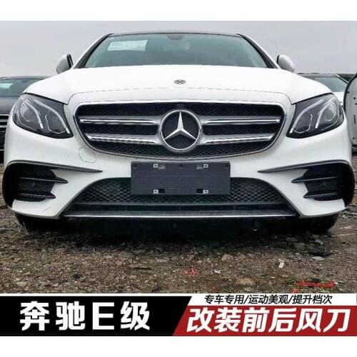 Applicable to New Benzs E-class E200l E300l E320 W213 Refitting E43 E63 Amg Air Knife Front Bar