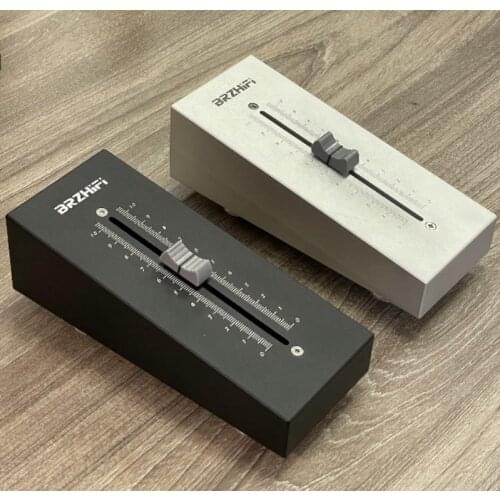 All aluminum CNC 128mm fader passive front-end chassis (without fader and RCA)