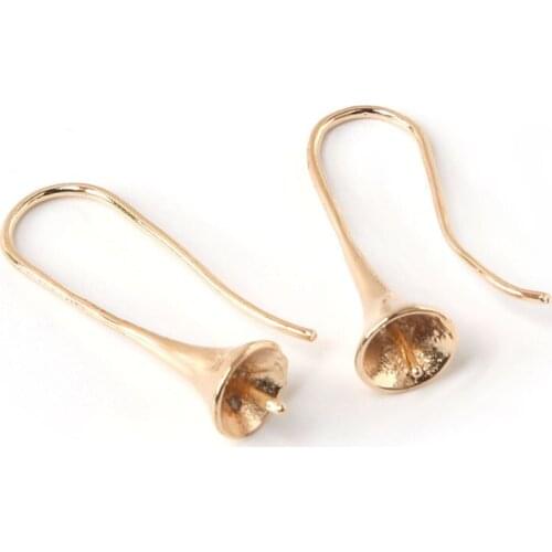 6pcs Drops Shape 25*7mm Size Gold/Silver/Rhodium Color Copper Stud Earring Findings , for DIY Earring Jewelry Making