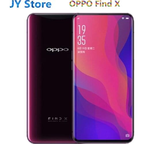 Authorized Original OPPO Find X Cellphone 4G LTE Android Snapdragon 845 Octa Core 8+128G Face Recognize 3D Camera Mobile Phone