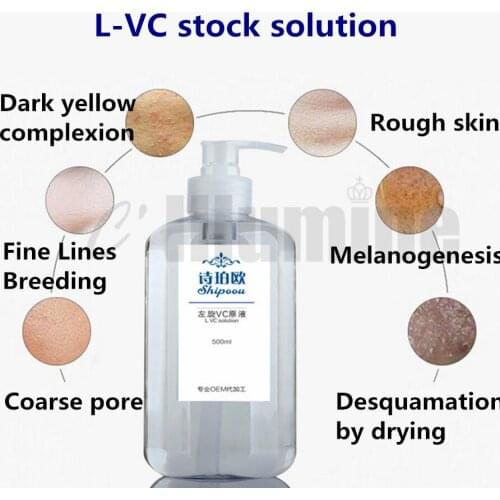 VC Liquid Vitamin C Essence Replenishes Skin Lightens Blemishes Brightens Skin Facial Essence Repairs 500ml