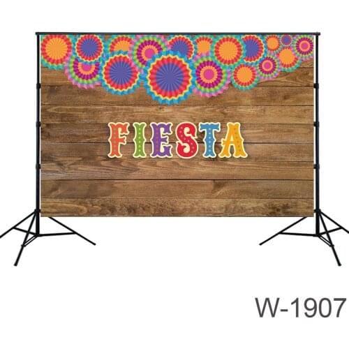 Party Fiesta Backdrops Fiesta Music Themed Festival Backdrops Ideas Day Of The Dead Wood Background Paper Fan Decors Supplies