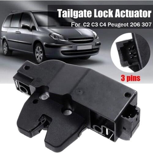 Tailgate Boot Lock Central Locking Actuator 9657614780 9646091580 for Citroen C2/C3/C4/C5/C8/XSARA for Peugeot 206/307/407/607/8