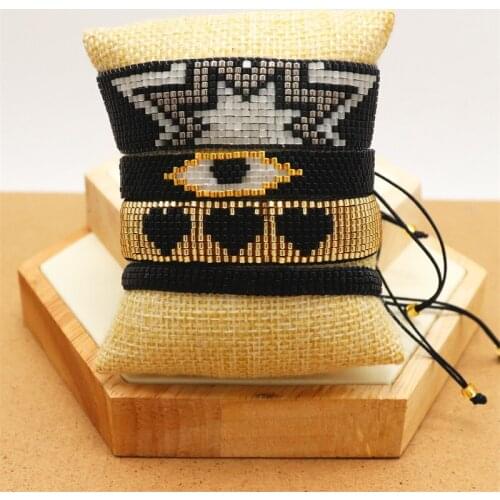 ZHONGVI Handmade Bracelet For Ladie Pulsera De Moda 2021 Jewellery Adjustable Seed Beads Jewelry Miyuki Bracelets For Women Gift