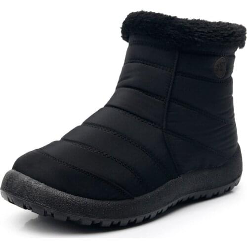 Snow Boots for Women Winter Warm Ankle Short Bootie Casual Waterproof Shoes Warm Shoes Women Comfort Boots Comfortable