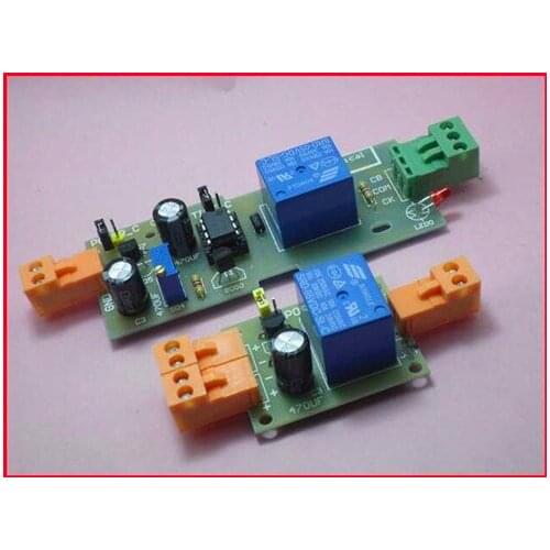 Free Shipping!!! NE555 power relay / action reset delay module / control panel /Electronic Component