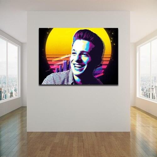 No Frame HD Printing American Male Singer Poster Canvas Wall Art Oil Painting Living Room Decor