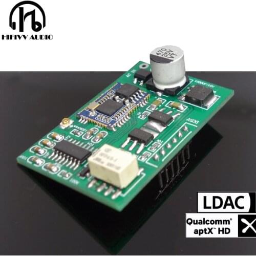 Bluetooth 5.1 Audio Sound Card Of QCC5125 QCC3034 DAC module analog input hard decoding aptx HD LDAC