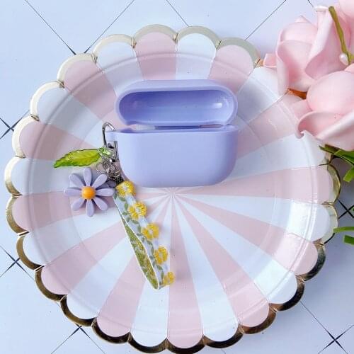 Flower Decoration Silicone Cover for Apple Airpods Pro Case Bluetooth Wireless Earphone Cover for AirPods 3 Case Accessories