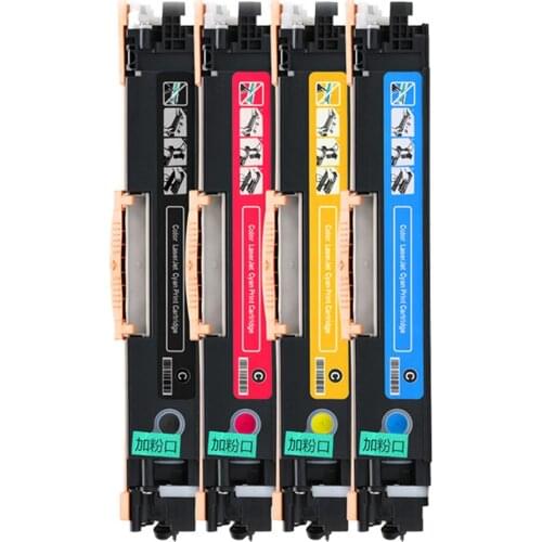 For HP 130A CF350A CF351A CF352A CF353A Color Toner Cartridge for HP Color LaserJet Pro 130A MFP M176n M176 M177fw M177