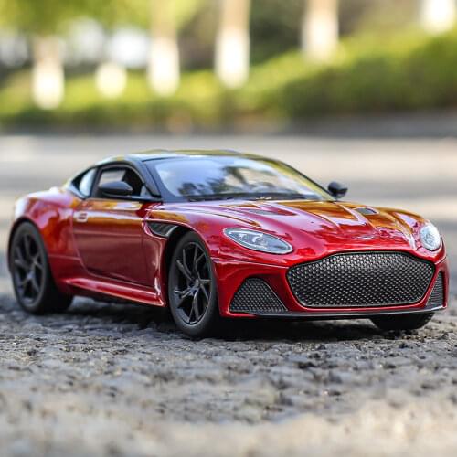 1:24 Aston Martin DBS Superlaggera Alloy Car Model Diecast Toy Vehicle High Simitation Cars Toys For Children Kids Xmas Gifts