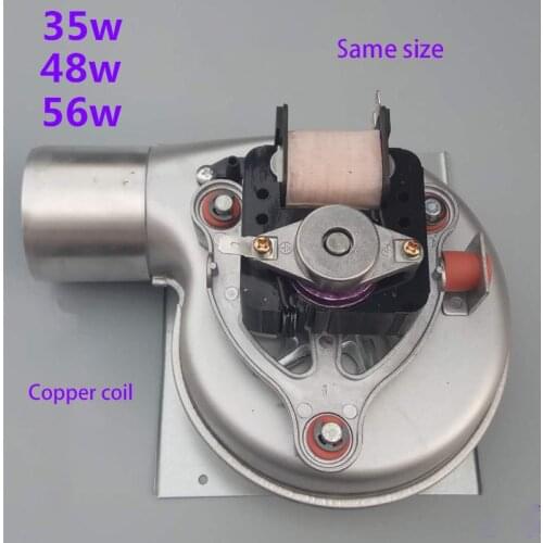 1pc fan motor for wall-hung stove heating stove pellet blue charcoal smoke exhauster fireplace centrifugal 220V35/38/48/56/65W
