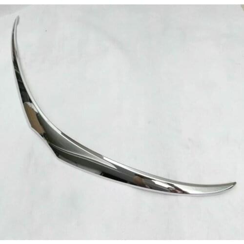 For Toyota Vios 2017 Bug Shields Garnish Cover ABS Chrome Panel Front Engine Machine Grille Hood Stick Lid Trim Lamp