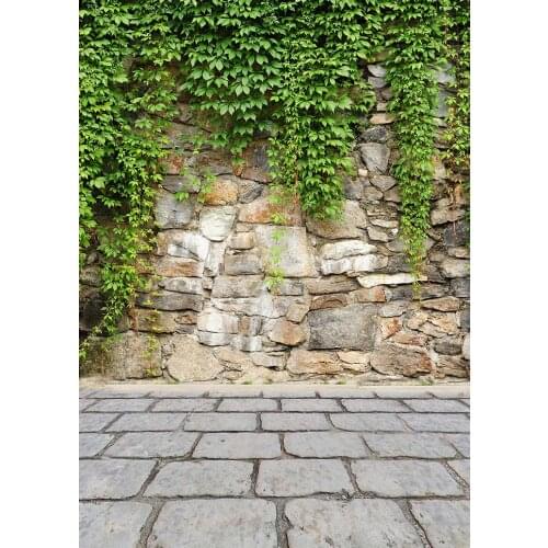 Outdoor brick walls Boston Ivy photography studio props