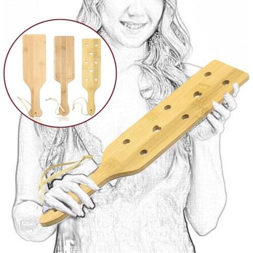 Large Size Bamboo Whip Spanking Paddle,Fetish BDSM Whip,SM Torture Game Flogger Slave Sex Whip,Erotic Sex Toys For Couple Flirt