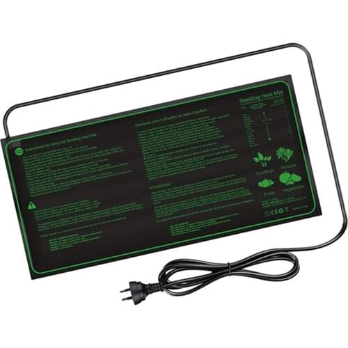 Seedling Heater Mat, Heating Mat Hydroponic Heating Pad Waterproof for Seed Germination Cloning and Plant Propagation