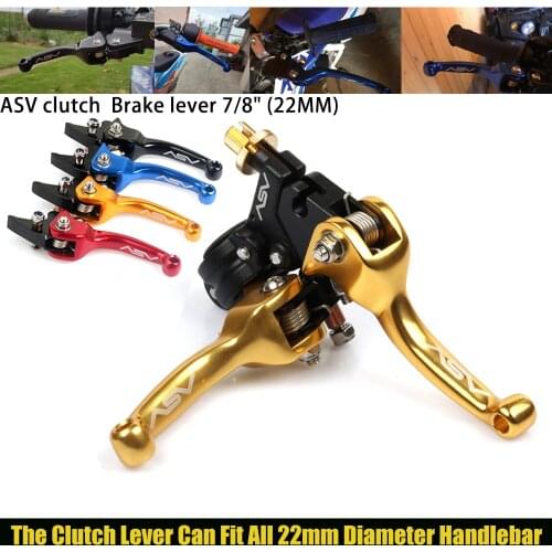 CNC ASV F3 Brake Clutch Levers Foldable For Honda Yamaha Kawasaki Suzuki Motorcycle Pitbike Dirt Pit Bike Universal Patrs