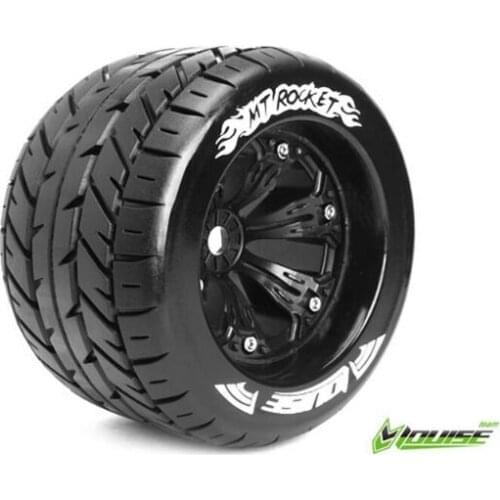 Louise 3.8 OnRoad monster truck tire tread wheel for 1/8 E-revo Summit Flux MT rc car