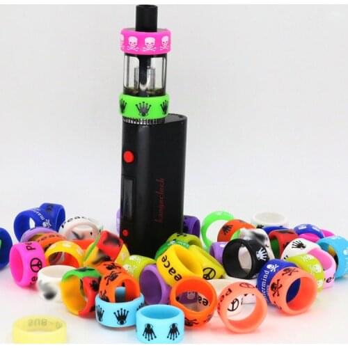 10pcs/lot Vape pod Silicone ring vapeband 18*12mm For novo zero nord fetch pro tfv8 tfv16 tfv12 prince baby tf tank